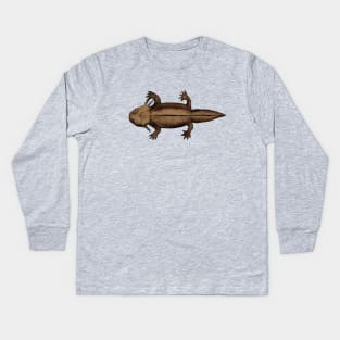 Axolotl Kids Long Sleeve T-Shirt